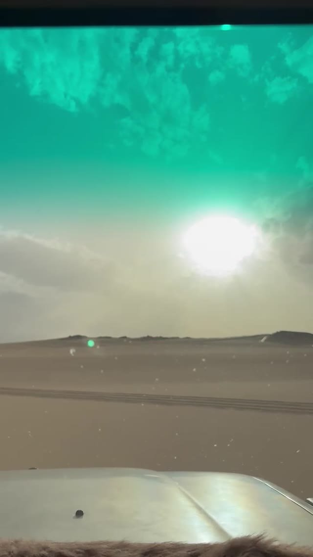 Chasing the light — frame from Sekhmet’s existing video